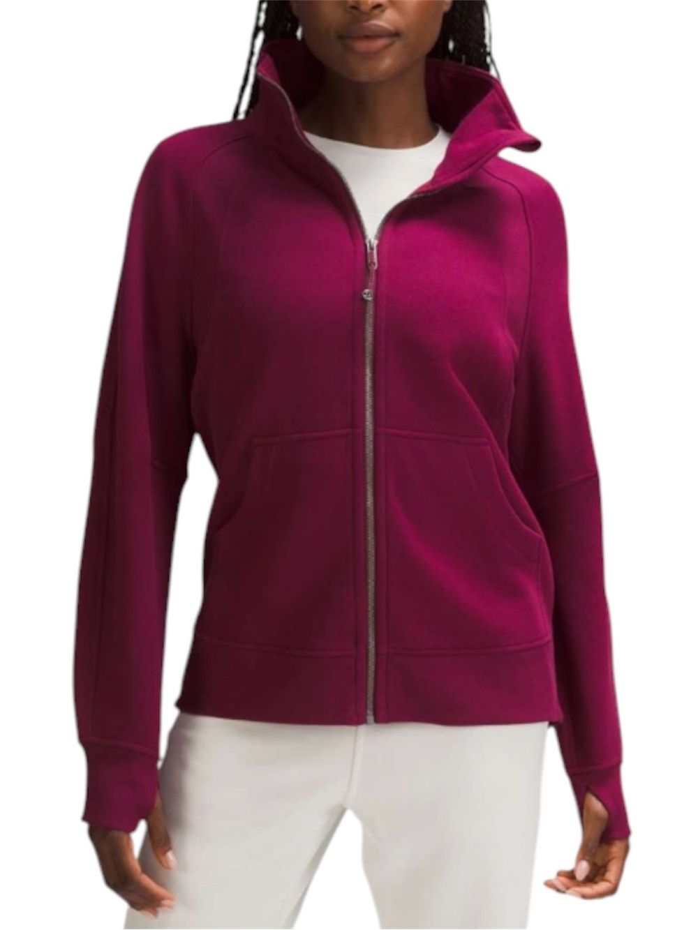 Lululemon Scuba Oversized Funnel-Neck
Full Zip *Long Deep Luxe Womens Size XS/S